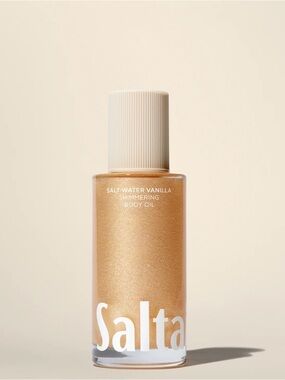 NEW Saltair SALT WATER VANILLA SHIMMERING BODY OIL